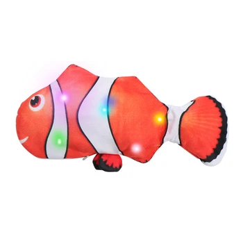 Pisica Jucării De Ros Catelul Electronic Musca Jucării Formă De Pește Interactive Pește Colorat Pisica Jucarie Catelus Pentru Copii Animale De Companie Jucărie Pentru Pisică Pisoi
