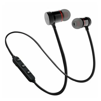 Cască Bluetooth Sport De Susținere Magnetic Wireless Căști Stereo Auriculare Muzica Metal Casti Cu Microfon Pentru Toate Telefoanele