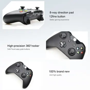 Controle Xbox One Joystick Wireless cu 6 AXE Dual Vibration Controller Pentru Consola Xbox One/PC Gamepad
