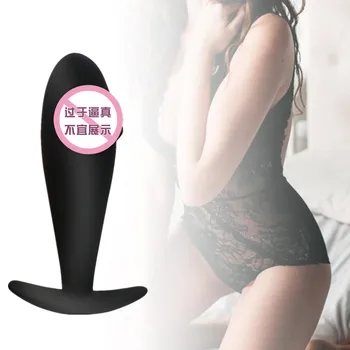 Butt Plug din Silicon vibrator Anal Sex Unisex Dop de 3 Dimensiuni Diferite pentru Adulti Jucarii Anale pentru Bărbați/Femei Sex Toys Anal Trainer pentru Cupluri