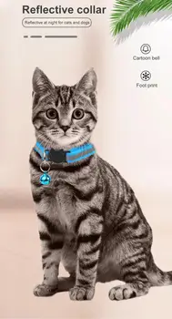 Reglabil pentru Catelus Pui Colier Cu Clopot Reglabil Cataramă Guler Consumabile pentru animale de Companie Pisica Accesorii de Siguranță Consumabile pentru animale de Companie