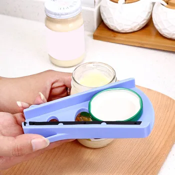 Multifunctional 3-Gaura Deschizator de Sticle Bucătărie Gadget-uri Portabile, din Plastic Capac Șurub Deschizator de Non-skid Instrument Cheie
