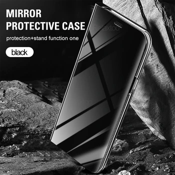 Smart View Flip Caz de Telefon Pentru Samsung A32 4G A30 A30s A31 Cover Pentru Galaxy A32 5G 30 s 30 31 32 0s Oglinda din Piele Shell