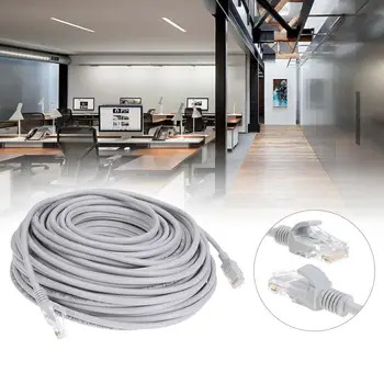 Cablu Ethernet de Mare Viteză Cat5e RJ45 Rețea LAN prin Cablu Computer Cablu pentru Calculator Router 1m/1,5 m/2m/3m /5m/10M/15m/20m/25m/30m
