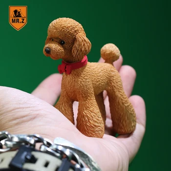 1/6 Scară Domnul Z 053 Teddy Pudel Câine simulare pe model animal de Jucărie Pentru 12