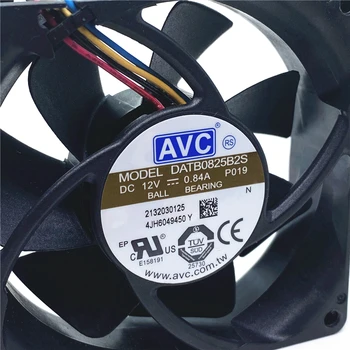AVC DATB0825B2S 8CM 80MM 8025 80*80*25MM Server Fan Vânt Violent Capacitate Ventilator PWM suport