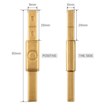 Două Capete 5D Cat Eye Gel Tabla Magnetica Grosime Magnet Puternic Stick pentru UV Gel de unghii Manichiura Nail Art Instrument
