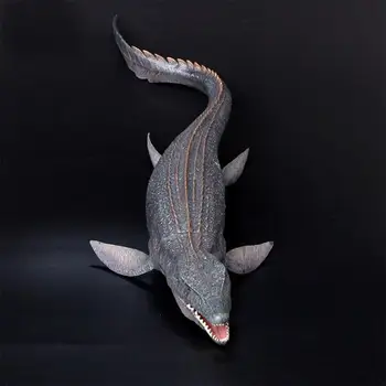 Simulare Statică Animal Marin Model De Ornamente De Mobile Maxilarului Mosasaur Copii De Învățământ Recuzita De Scena De Decorare Pentru Copii