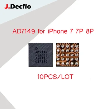 JDecflo 10buc/Lot IC U10 AD7149 HTU1-D2 Amprenta IC Chip Atingeți Butonul Home Pentru iPhone 7 7P 8 8P Piese de schimb Reparații