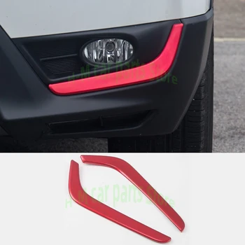 Pentru Honda CR-V CRV 2017 2018 2019 Turnare Tapiterie Auto Crom Styling Autocolante 2 buc Chrome Capacul lămpii de Ceață Față