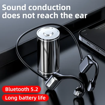 BL09c Conducție Osoasă Căști fără Fir Bluetooth Sport Căști IP56 Cască Stereo Hands-free Cu Microfon Pentru a rula