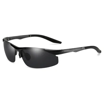 DJXFZLO Polarizat Ochelari de Soare din Plastic Rama TR90 Polarizate de Conducere ochelari de Soare Sport Barbati Retro UV400 Anti-orbire Ochelari