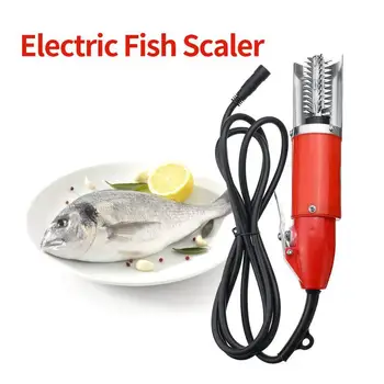 1 buc 120W Încărcare Electrice Portabile fara Fir rezistent la apa Scala de Pește Pește Scară Racleta Pește Stripteuză Scale Remover Instrument de Curățare