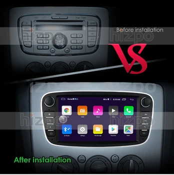 Hizpo Mașină Android 10 2 Din Radio Auto Multimedia player 2 Din 7 