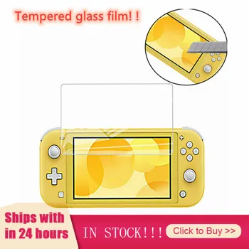 Pentru Nintendo Comutator Lite Sticla HD Folie de protectie Ecran Set Antiscratch Jocuri & Accesorii Dropshipping 0,3 mm Arc Edge