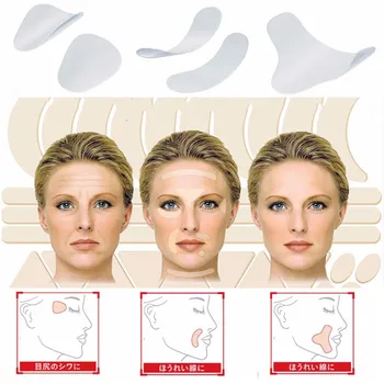 12/27/24 Buc Invizibil Față Subțire Faciale Autocolante Liniei Facial Antirid Sagging Piele În Formă De 