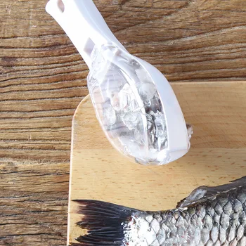 Pește de Curățare Decopertarea Cântare Cu Cuțit Dispozitiv Bucătărie Acasă Instrumente de Curățare de Pește Scară Peeler Racleta Mutfak malzemeleri Perie