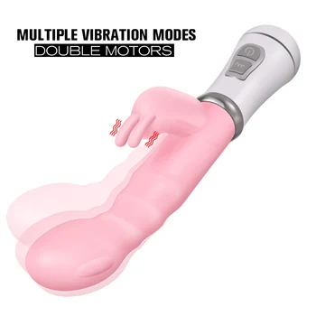 Multi-viteza Rabbit Vibrator Pentru Femei Adulte Jucarii Sexuale Noutate Penis artificial Vibratii Orgasmul Feminin Masturbator Anus Gspot Masturbari Masaj