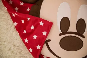Disney Drăguț Mickey Mouse Pernă roz Cuplu Iubitorii de Cadou Perna Arunca fețe de Pernă Acasă Dormitor Doua Pereche de Perne de Pat Set