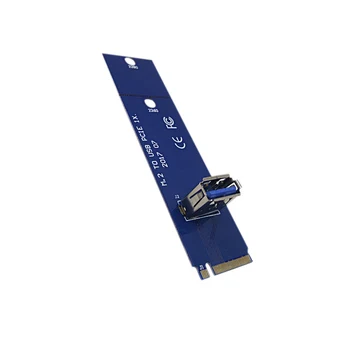Unitati solid state M. 2 PCI-E X16 Slot de Card prin Transfer Miniere Pcie Riser Card VGA Cablu de Extensie GK99
