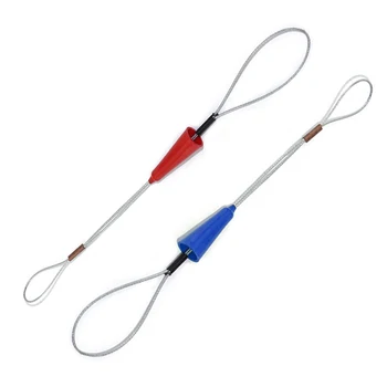 Cablu 10BUC Cablu Tragator Sârmă de Prindere Rapidă Trag Fir pentru Cablu de Pește Role de Bandă, Albastru, roșu cabluri