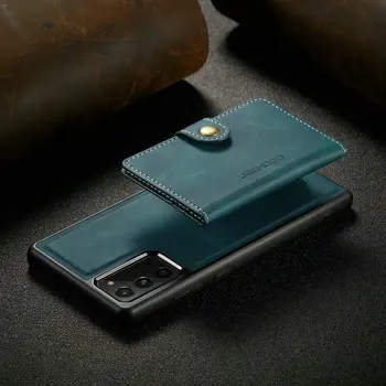 De lux, Coperta din Piele Pentru Xiaomi POCO F3 Removelable Card Magnetic Sac Titularul Caz POCOPHONE Poco F3 F 3 Fundas Coque Cazuri F3