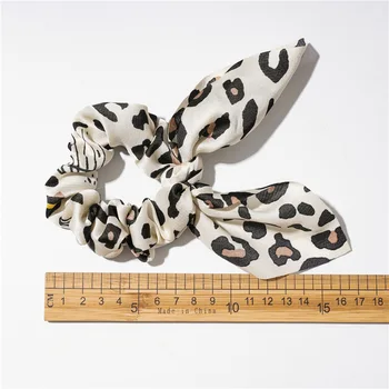 Europene și Americane de moda urechi de iepure leopard doamnelor banda de cauciuc elastic ac de păr accesorii de par