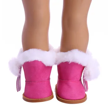 7Cm Păpușă de Pluș Zăpadă Cizme Pantofi De 18 Inch American De Fata e &43Cm Copil Nou-Născut Renăscut Papusa Zaps Generației Noastre Fata de Jucărie
