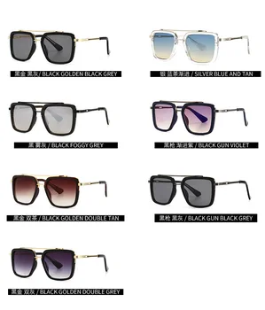 2020 Nou Mach Stil Lux Marca IRON man ochelari de Soare Moda Retro 006 Stil Piața aviației ochelari de Soare UV400 Oculos De Sol
