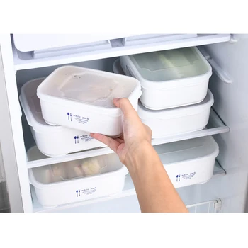 Alimente Luch Cutie de Depozitare a Alimentelor Recipient de Plastic Bento Proaspete-Păstrarea Cutie Conservarea Alimentelor în Frigider Organizator контейнер для еды