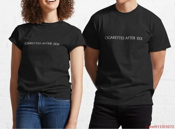 ȚIGĂRI DUPĂ SEX Unisex Negru Tricou Barbati Tricou Retro Graphic T Shirt din Bumbac tricou Barbat Femeie Teuri Topuri