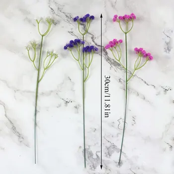 Flori artificiale False de Nunta de Decorare DIY Fotografie Recuzită Capete de Flori Ramură de Plastic Creative Buchet de Flori Casa si gradina
