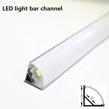 8-20 1m LED strip profil de aluminiu de 10mm 12mm 5050 5630 7030 8520 benzi cu LED-uri carcasa de aluminiu canal DHL de livrare rapida