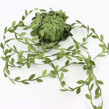 Mătase în Formă de Frunză Handmake Artificiale Frunze verzi Pentru Decor Nunta DIY Coroană de flori Cadou Scrapbooking Ambarcațiuni de Flori False