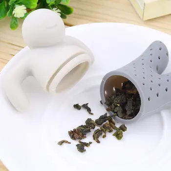 Noul Silicon Filtru De Ceai Pliculete De Ceai Drăguț Universal Pentru Prepararea De Ceai Dispozitiv Frunze Ceainic Pentru Prepararea De Ceai Infuser Accesorii De Bucatarie