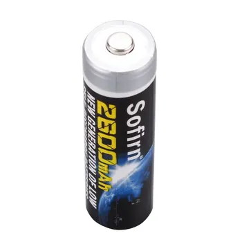 Sofirn 1.2 V AA 2600mAh Baterie Reîncărcabilă Nimh AA Baterie de Celule Capul Sus 2A Baterii pentru Lanterna LED-uri (de Plastic Cutie de Depozitare)