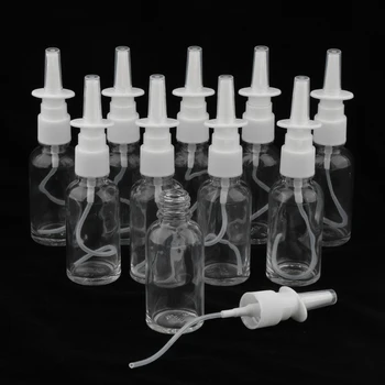 10buc 30ml Sticla Nas Pulverizator Spray Nazal Sticlă Goală/Reîncărcabile/Reutilizabile pentru Curățarea de Praf în Nas