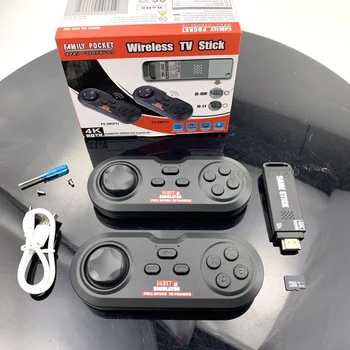 Noi Hdv100 Tv, Consola de Joc Wireless Usb Consola de Joc Stick de 16 Biți Mini 2.4 g Bluetooth Retro Controler de Joc Video de Consola