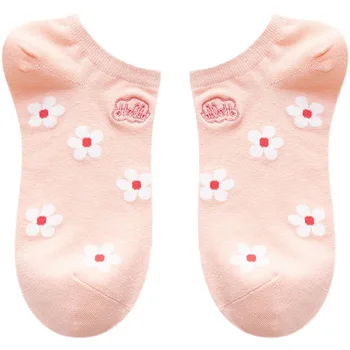 SP&CITY Vară Subțire pentru Femei Șosete Drăguț Roz Serie de Copii Șosete Amuzante Fata Glezna Șosete de Bumbac Respirabil Haine Pentru Fata