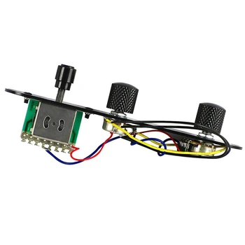 Previzualizate Placă de Control Comutator 3-Way pentru Fender Tele Telecaster cu Soclu Chitara Electrica Circuit.