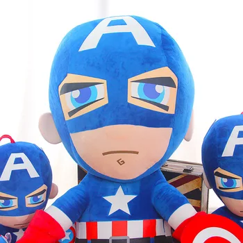 Disney 27cm Marvel Avengers Moi Umplute Eroul Captain America, Iron Man, Spiderman Jucarii de Plus Film Păpuși Cadouri de Crăciun pentru Copii