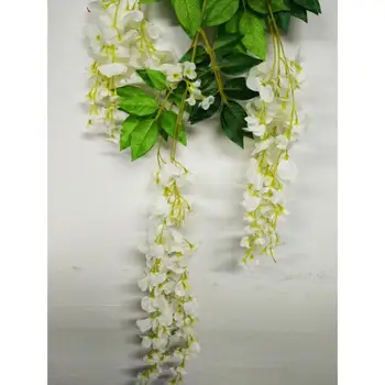 110cm 3 Sucursale/Pc Micsandra Artificiale de Flori de Viță de vie Fals Agățat Ghirlanda Buchet de Nunta Petrecere Acasă Decor Flori False