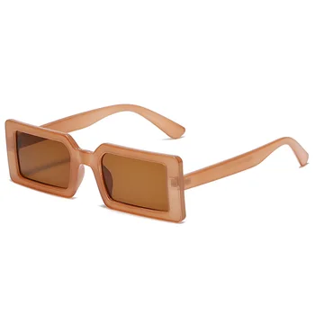 Mic Dreptunghi ochelari de Soare Femei Vintage de Designer de Brand Pătrat Bărbați Negru Verde Ochelari de Soare Nuante de sex Feminin Oculos UV400