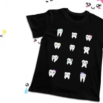 Vara Man T Shirt Dentist Dentare Dinte Stomatologie Bumbac Casual Crewneck Desene Animate Design De Maneca Scurta