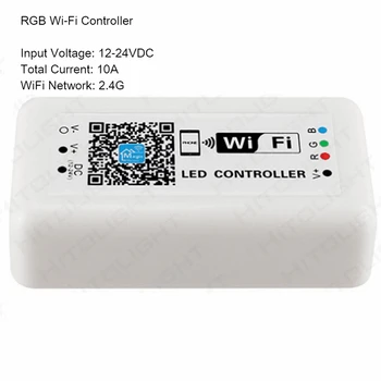 DC12-24V RGB RGBW 20KEY 24KEY RF Benzi cu LED-uri Wifi Bluetooth Wirss Atinge Roata de Lumină LED-uri Controler de la Distanță