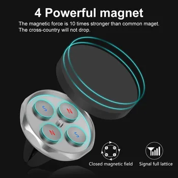 Magnetic cu Suport de Telefon Stand Pentru iphone GPS Auto Air Vent Mount Magnet Suport Universal Telefon Mobil Suport Pentru Samsung Xiaomi