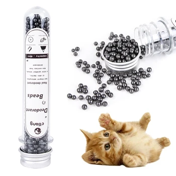 45ml/sticla Cat Gunoi de Dezodorizare Margele Removaling Excremente Miros Freshing Cat Litiera Aer Spargere