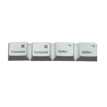 4buc Opțiune Comună PBT Colorant Subtitrat Mac Taste R1 Pentru tastatură Mecanică Taste 1.25 U 1.25 X-Cheie Capac