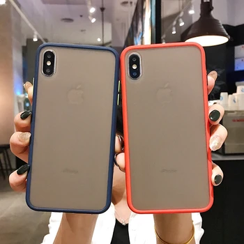 Simplu Mat Bara de protecție Caz de Telefon pentru Xiaomi Poco X3 NFC M3 X2 M2 F2 Pro Moale TPU Silicon Caz Clar pentru Xiaomi Poco X3 M3 Acoperă