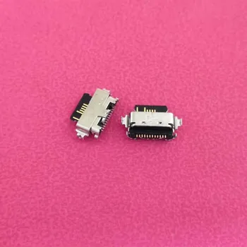 10buc/lot Pentru Alcatel 3X 2019 5048 5048A 5048U 5048Y de Tip C, Micro Conector Mini USB jack mufa Dock Port de Încărcare